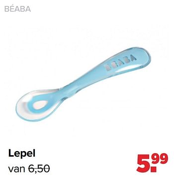 Aanbiedingen Béaba lepel - Beaba - Geldig van 27/09/2021 tot 23/10/2021 bij Baby-Dump