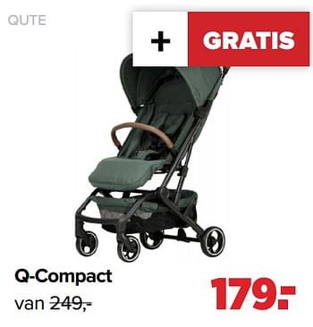 Aanbiedingen Qute q-compact - Qute  - Geldig van 27/09/2021 tot 23/10/2021 bij Baby-Dump
