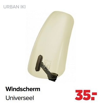Aanbiedingen Urban iki windscherm - Urban Iki - Geldig van 27/09/2021 tot 23/10/2021 bij Baby-Dump