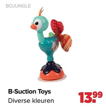 Aanbiedingen Bojungle b-suction toys - Bo Jungle - Geldig van 27/09/2021 tot 23/10/2021 bij Baby-Dump