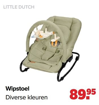 Aanbiedingen Little dutch wipstoel - Little Dutch - Geldig van 27/09/2021 tot 23/10/2021 bij Baby-Dump