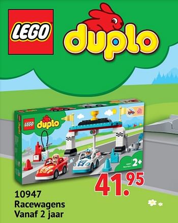 Aanbiedingen 10947 racewagens - Lego - Geldig van 11/10/2021 tot 06/12/2021 bij Multi Bazar