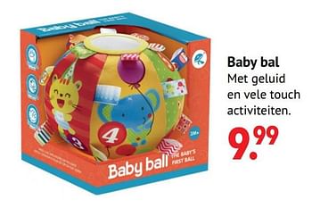 Aanbiedingen Baby bal - Huismerk - Multi Bazar - Geldig van 11/10/2021 tot 06/12/2021 bij Multi Bazar