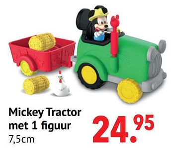 Aanbiedingen Mickey tractor - Huismerk - Multi Bazar - Geldig van 11/10/2021 tot 06/12/2021 bij Multi Bazar
