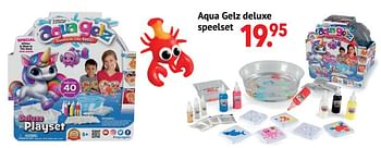 Aanbiedingen Aqua gelz deluxe speelset - Aqua Gelz - Geldig van 11/10/2021 tot 06/12/2021 bij Multi Bazar