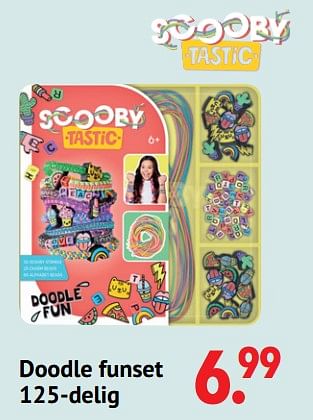 Aanbiedingen Doodle funset - Scooby Tastic - Geldig van 11/10/2021 tot 06/12/2021 bij Multi Bazar