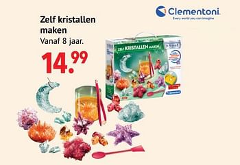 Aanbiedingen Zelf kristallen maken - Clementoni - Geldig van 11/10/2021 tot 06/12/2021 bij Multi Bazar