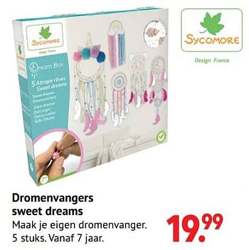 Aanbiedingen Dromenvangers sweet dreams - Sycomore - Geldig van 11/10/2021 tot 06/12/2021 bij Multi Bazar