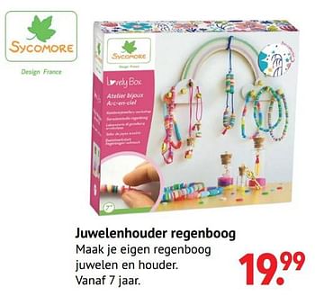 Aanbiedingen Juwelenhouder regenboog - Sycomore - Geldig van 11/10/2021 tot 06/12/2021 bij Multi Bazar