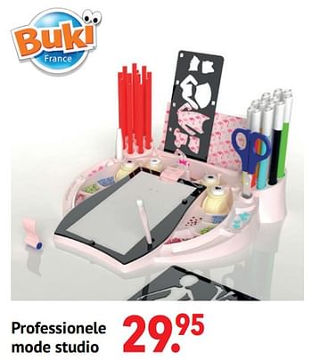 Aanbiedingen Professionele mode studio - Buki France - Geldig van 11/10/2021 tot 06/12/2021 bij Multi Bazar