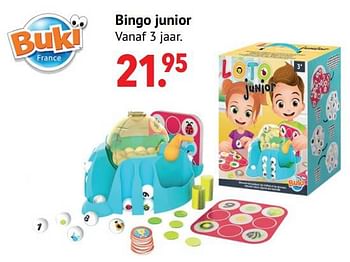 Aanbiedingen Bingo junior - Buki France - Geldig van 11/10/2021 tot 06/12/2021 bij Multi Bazar