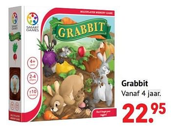 Aanbiedingen Grabbit - Smart Games - Geldig van 11/10/2021 tot 06/12/2021 bij Multi Bazar