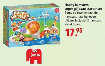 Aanbiedingen Happy hamsters super glijbaan starter set - Jumbo - Geldig van 11/10/2021 tot 06/12/2021 bij Multi Bazar