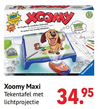 Aanbiedingen Xoomy maxi - Ravensburger - Geldig van 11/10/2021 tot 06/12/2021 bij Multi Bazar