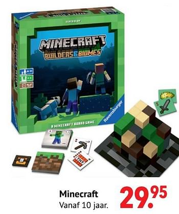 Aanbiedingen Minecraft - Ravensburger - Geldig van 11/10/2021 tot 06/12/2021 bij Multi Bazar