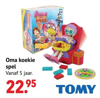 Aanbiedingen Oma koekie spel - Tomy - Geldig van 11/10/2021 tot 06/12/2021 bij Multi Bazar