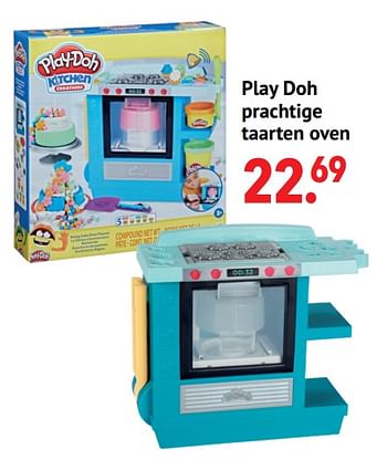 Aanbiedingen Play doh prachtige taarten oven - Play-Doh - Geldig van 11/10/2021 tot 06/12/2021 bij Multi Bazar