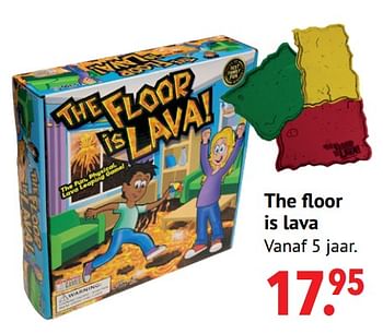 Aanbiedingen The floor is lava - Goliath - Geldig van 11/10/2021 tot 06/12/2021 bij Multi Bazar