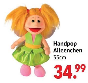 Aanbiedingen Handpop aileenchen - Living Puppets - Geldig van 11/10/2021 tot 06/12/2021 bij Multi Bazar