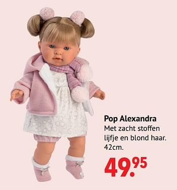 Aanbiedingen Pop alexandra - Llorens - Geldig van 11/10/2021 tot 06/12/2021 bij Multi Bazar