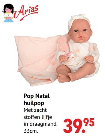 Aanbiedingen Pop natal huilpop - Arias - Geldig van 11/10/2021 tot 06/12/2021 bij Multi Bazar