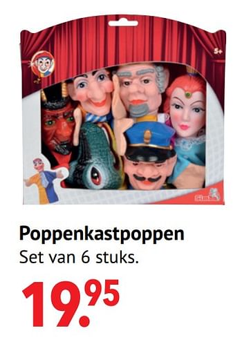 Aanbiedingen Poppenkastpoppen - eichhorn - Geldig van 11/10/2021 tot 06/12/2021 bij Multi Bazar