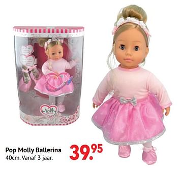 Aanbiedingen Pop molly ballerina - Dimian - Geldig van 11/10/2021 tot 06/12/2021 bij Multi Bazar