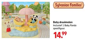 Aanbiedingen Baby draaimolen - Sylvanian Families - Geldig van 11/10/2021 tot 06/12/2021 bij Multi Bazar