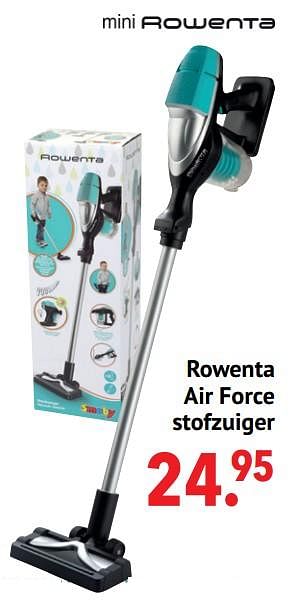 Aanbiedingen Rowenta air force stofzuiger - Smoby - Geldig van 11/10/2021 tot 06/12/2021 bij Multi Bazar