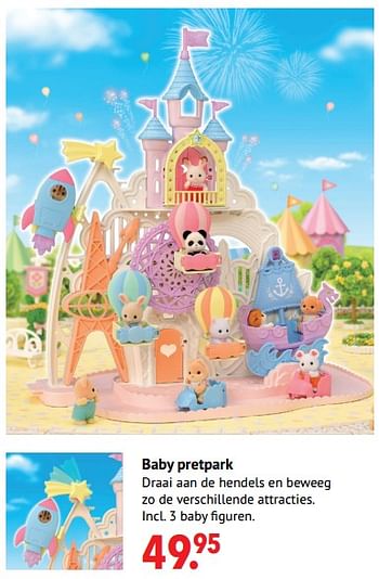 Aanbiedingen Baby pretpark - Sylvanian Families - Geldig van 11/10/2021 tot 06/12/2021 bij Multi Bazar