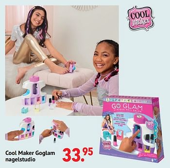 Aanbiedingen Cool maker goglam nagelstudio - Cool maker - Geldig van 11/10/2021 tot 06/12/2021 bij Multi Bazar