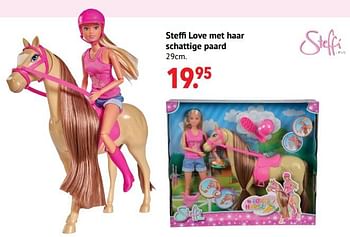 Aanbiedingen Steffi love met haar schattige paard - Steffi Love - Geldig van 11/10/2021 tot 06/12/2021 bij Multi Bazar