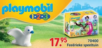 Aanbiedingen 70400 feeërieke speeltuin - Playmobil - Geldig van 11/10/2021 tot 06/12/2021 bij Multi Bazar