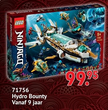 Aanbiedingen 71756 hydro bounty - Lego - Geldig van 11/10/2021 tot 06/12/2021 bij Multi Bazar
