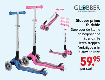 Aanbiedingen Globber primo foldable - Globber - Geldig van 11/10/2021 tot 06/12/2021 bij Multi Bazar