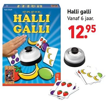 Aanbiedingen Halli galli - 999games - Geldig van 11/10/2021 tot 06/12/2021 bij Multi Bazar