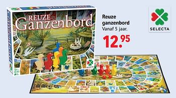 Aanbiedingen Reuze ganzenbord - Selecta - Geldig van 11/10/2021 tot 06/12/2021 bij Multi Bazar