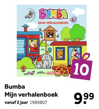 Aanbiedingen Bumba mijn verhalenboek - Studio 100 - Geldig van 02/10/2021 tot 05/12/2021 bij Intertoys