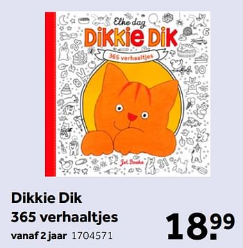 Aanbiedingen Dikkie dik 365 verhaaltjes - Huismerk - Intertoys - Geldig van 02/10/2021 tot 05/12/2021 bij Intertoys