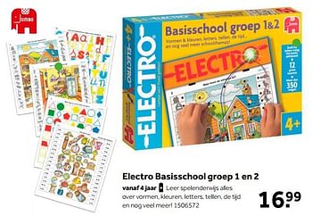 Aanbiedingen Electro basisschool groep 1 en 2 - Jumbo - Geldig van 02/10/2021 tot 05/12/2021 bij Intertoys