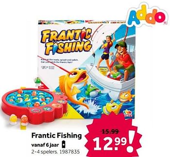 Aanbiedingen Frantic fishing - Addo - Geldig van 02/10/2021 tot 05/12/2021 bij Intertoys
