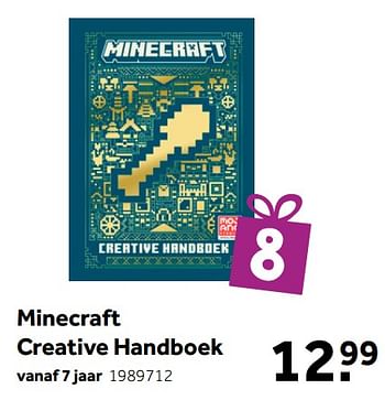 Aanbiedingen Minecraft creative handboek - Huismerk - Intertoys - Geldig van 02/10/2021 tot 05/12/2021 bij Intertoys