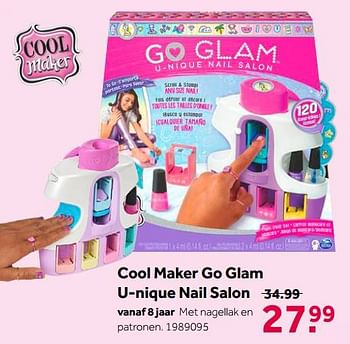 Aanbiedingen Cool maker go glam u-nique nail salon - Cool maker - Geldig van 02/10/2021 tot 05/12/2021 bij Intertoys