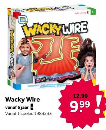 Aanbiedingen Wacky wire - Grafix - Geldig van 02/10/2021 tot 05/12/2021 bij Intertoys