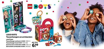 Aanbiedingen Lego dots tassenhanger eenhoorn 41940 - Lego - Geldig van 02/10/2021 tot 05/12/2021 bij Intertoys