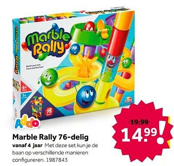 Aanbiedingen Marble rally - Addo - Geldig van 02/10/2021 tot 05/12/2021 bij Intertoys