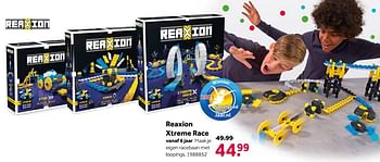 Aanbiedingen Reaxion xtreme race - Goliath - Geldig van 02/10/2021 tot 05/12/2021 bij Intertoys