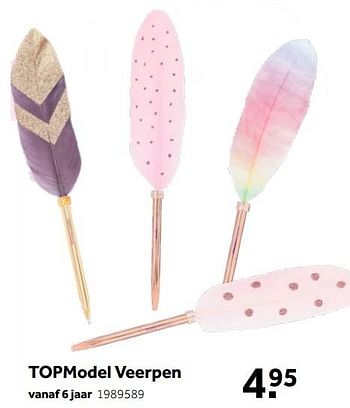 Aanbiedingen Topmodel veerpen - Top Model - Geldig van 02/10/2021 tot 05/12/2021 bij Intertoys