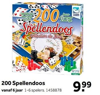 Aanbiedingen 200 spellendoos - Clown Games - Geldig van 02/10/2021 tot 05/12/2021 bij Intertoys