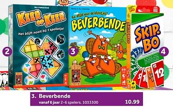 Aanbiedingen Beverbende - 999games - Geldig van 02/10/2021 tot 05/12/2021 bij Intertoys